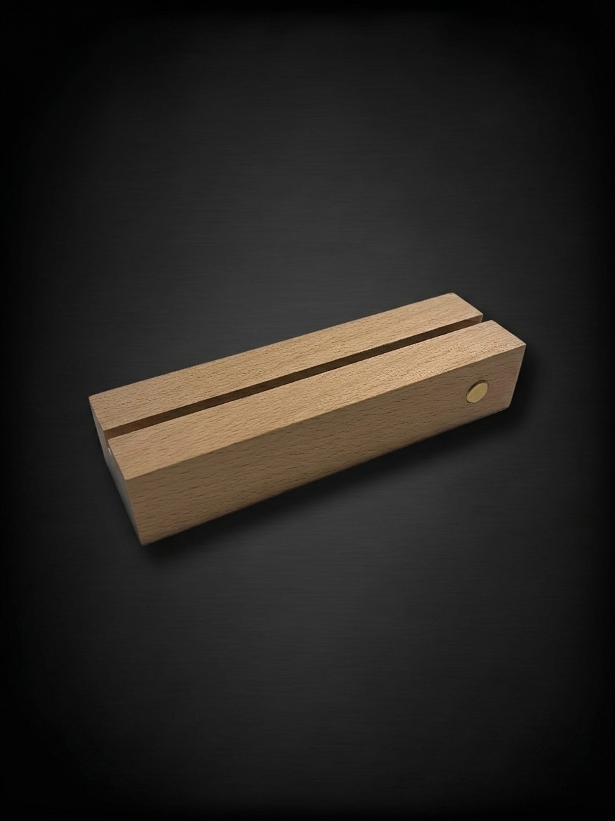 Small Base wooden LED base glowing